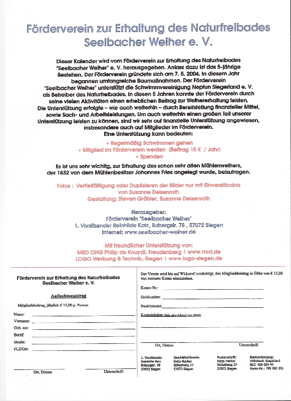 Impressum Kalender2