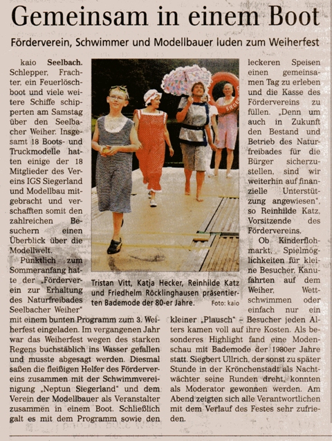 Siegener Zeitung 23.06.08